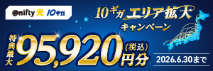 @nifty光 10ギガ